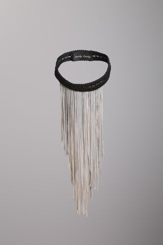 Cwtchy Cwtchy short Fringed necklace