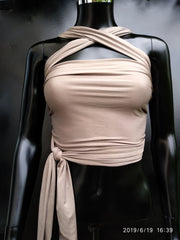 The Maxi Million Multi-way wrap top