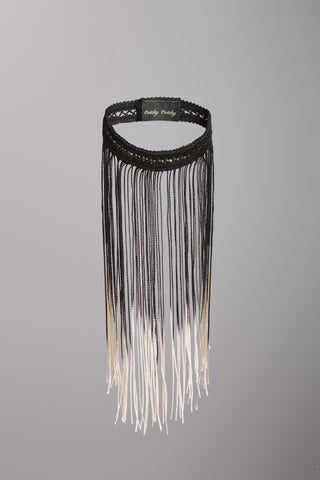 Cwtchy Cwtchy short Fringed necklace