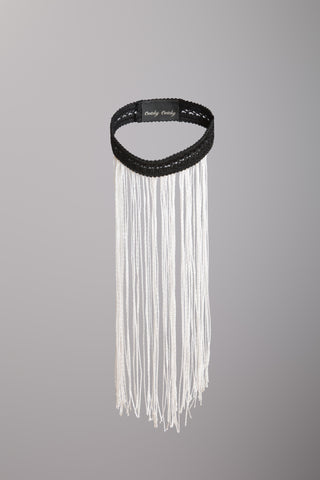 Cwtchy Cwtchy short Fringed necklace