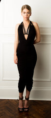 black dress, multiway dress, 