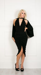 sleeves, removable sleeves, detachable sleeves, bat wing, 