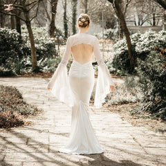 Wedding Sleeves, Removable Sleeves